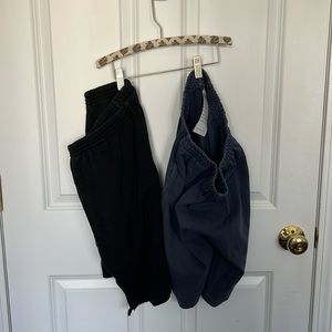 Brandy Melville Rosa sweatshorts set